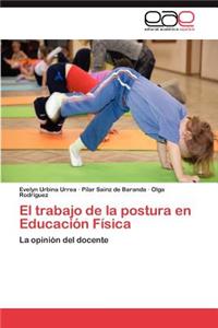 trabajo de la postura en Educación Física