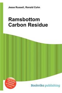 Ramsbottom Carbon Residue