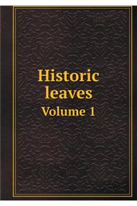 Historic Leaves Volume 1