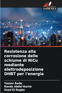 Resistenza alla corrosione delle schiume di NiCu mediante elettrodeposizione DHBT per l'energia