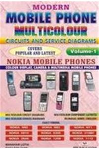 Modern Mobile Phone Multicolour Circuits & Service Diagrams
