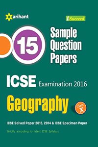 15 Sample Question Papers ICSE Geography class 10th