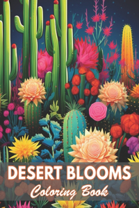 Desert Blooms Coloring Book