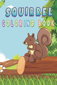 squirrel coloring book