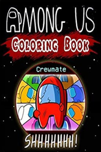 among us coloring book crewmate