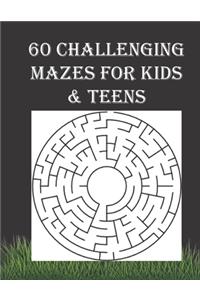 60 Challenging Mazes For Kids & Teens