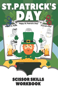 St. Patrick's Day Scissor Skills Workbook