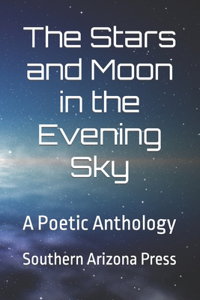 Stars and Moon in the Evening Sky