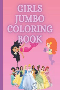 Girls Jumbo Coloring Book