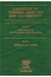 Handbook of Thermal Analysis and Calorimetry