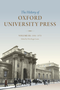 History of Oxford University Press, Volume III