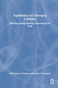 Alphabetics for Emerging Learners