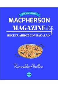 Macpherson Magazine Chef's - Receta Arroz Con Bacalao (Edición Limitada)