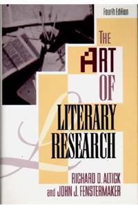 Art of Literary Research