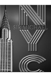 Iconic Chrysler Building New York City Sir Michael Huhn Artist Drawing Journal