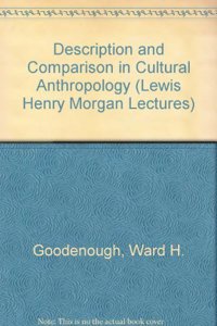 Description and Comparison in Cultural Anthropology