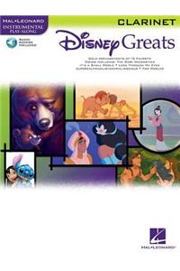 Disney Greats for Clarinet Instrumental Play-Along Pack Book/Online Audio