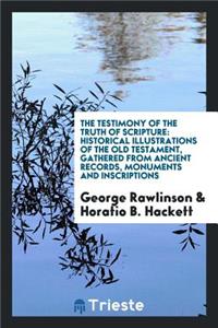 The Testimony of the Truth of Scripture