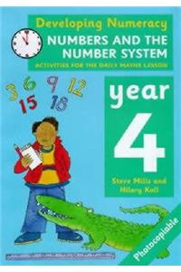 Numbers: Year 4 (Developing Numeracy) Paperback â€“ 1 January 2000