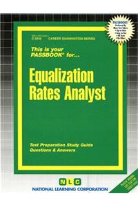 Equalization Rates Analyst