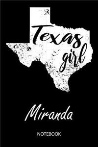 Texas Girl - Miranda - Notebook