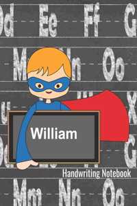 William Handwriting Notebook