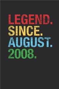 Legend Since August 2008