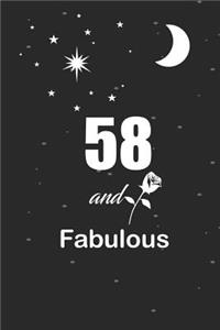 58 and fabulous