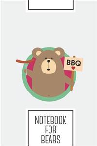 Notebook for Bears