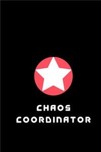 Chaos Coordinator: Chaos Coordinator Planner, Chaos Coordinator Notebook, Mother's Day Gift, Gift for Boss, Gift for Coworker, Lady Boss, Administrative Assistant or T