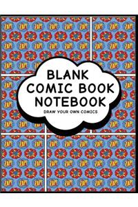 Blank Comic Book Notebook