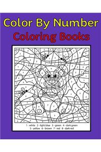 Color By Number Coloring Books