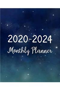 2020-2024 Monthly Planner