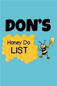 Don's Honey Do List