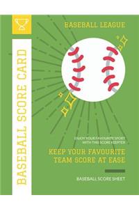 Baseball Score Card