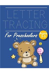 Letter Tracing for Preschoolers Teddy Bear