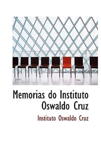 Memorias Do Instituto Oswaldo Cruz