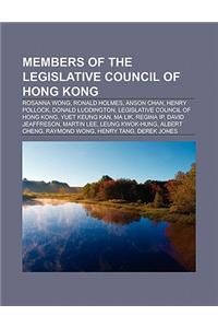Members of the Legislative Council of Hong Kong