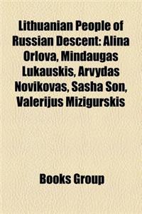 Lithuanian People of Russian Descent