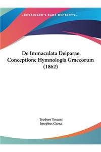 de Immaculata Deiparae Conceptione Hymnologia Graecorum (1862)