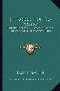 Introduction to Poetry