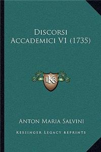 Discorsi Accademici V1 (1735)