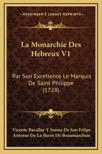 La Monarchie Des Hebreux V1