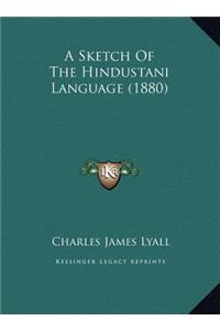 A Sketch of the Hindustani Language (1880)