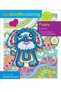 Zendoodle Coloring: Puppy Love
