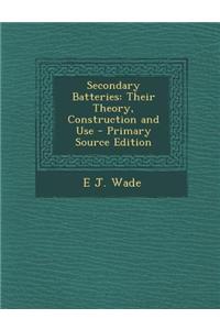 Secondary Batteries