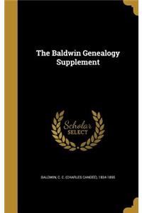 The Baldwin Genealogy Supplement