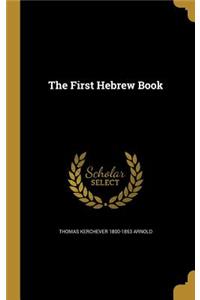 The First Hebrew Book