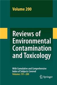 Reviews of Environmental Contamination and Toxicology 200