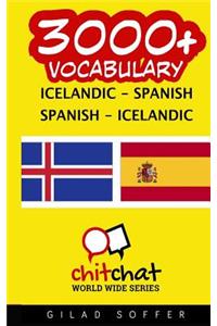 3000+ Icelandic - Spanish Spanish - Icelandic Vocabulary